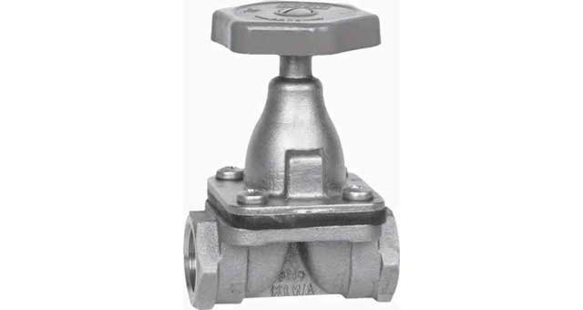 DIAPHRAGM VALVE DIN SCREWED, BRONZE #5603 1-1/2"