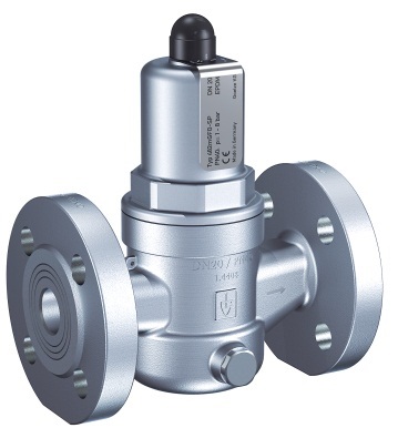 VALVE PRESS. REDUCE W/FLANGE, PN40 S.STEEL #482MGFO-HP DN32