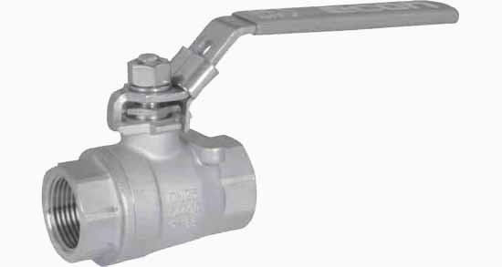 BALL VALVE DIN S.STEEL 1000LBS, FULL BORE #7752 BSP 2"