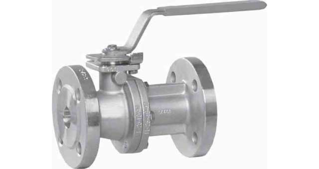 BALL VALVE DIN S.STEEL FLANGED, FULL BORE PN 40 #7389 DN 125