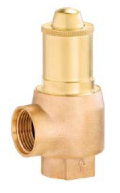 VALVE SAFETY DIAPHRAGM 651MWIK, RED BRASS 1-1/2" 6/8/10BAR