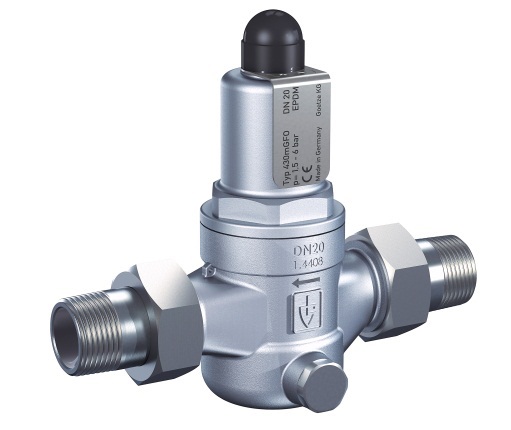 VALVE OVERFLOW S.STEEL, #430MGFO DIN 40