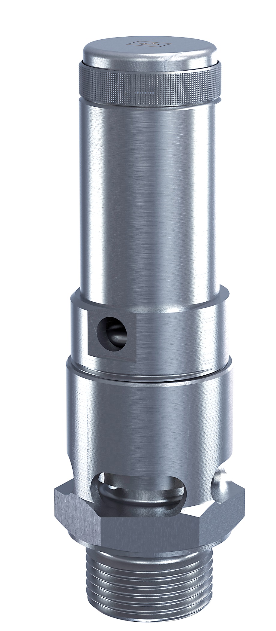 VALVE SAFETY S.STEEL #410SGK, DIN FKM SEAL DN25