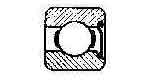 BALL BEARING SINGLE ROW, DEEP GROOVE NO.6010Z