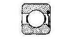 BALL BEARING SINGLE ROW, DEEP GROOVE NO.6208Z