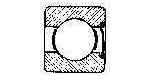 BALL BEARING SINGLE ROW, DEEP GROOVE NO.6308Z