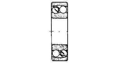 BALL BEARING DOUBLE ROW, DEEP GROOVE NO.1302
