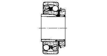 BALL BEARING DOUBLE ROW, DEEP GROOVE NO.2208K
