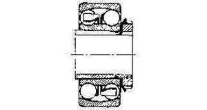 BALL BEARING DOUBLE ROW, DEEP GROOVE NO.2317K