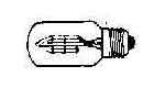 LAMP NAVIGATION TUBULAR, E-27 110V 65CD