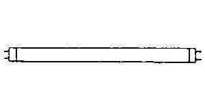 LAMP FL RAPID START DAY LIGHT, FLR-20 20W 38X580MM