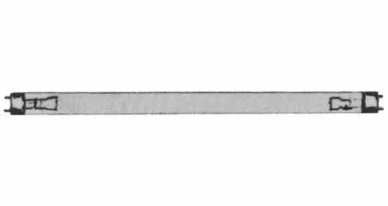LAMP GERMICIDAL GL-6 6W, 15.5X210.5MM