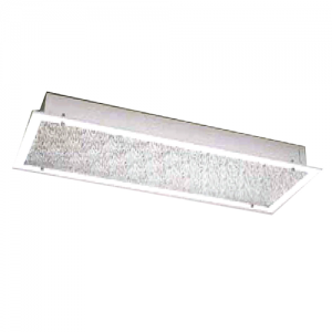 LUMINAIRE RECESSED LED, 220-240V AC 2X12.5W(2 FT)