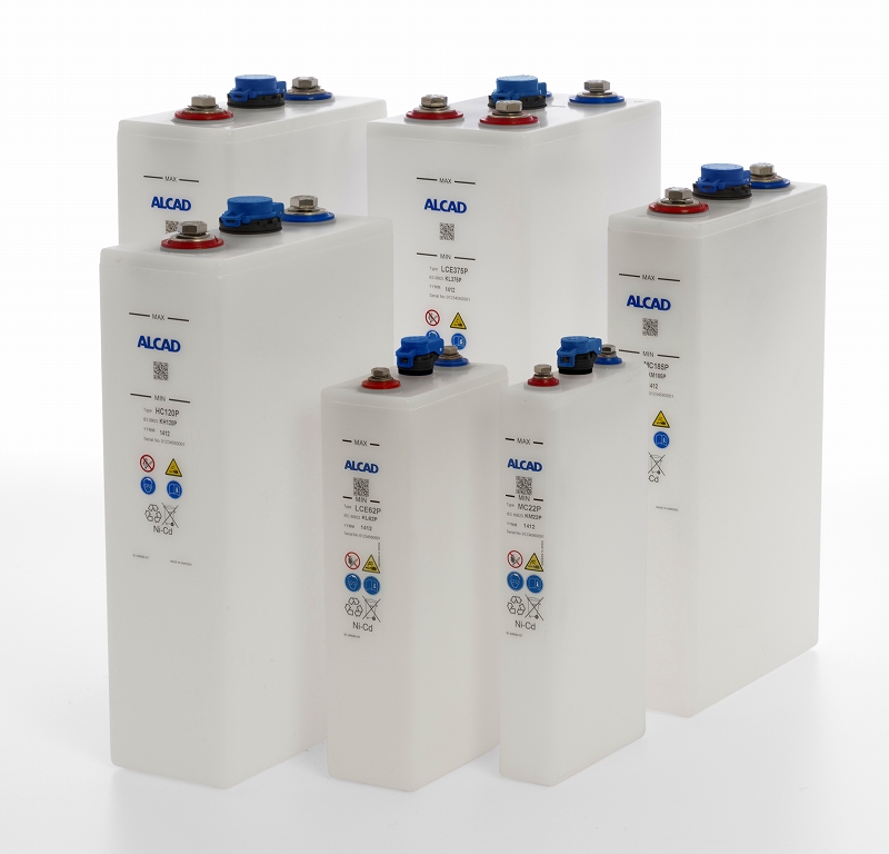BATTERY NICKEL-CADMIUM ALCAD, LCE10P 10AH