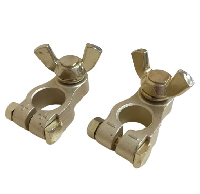 BATTERY TERMINAL - W/WING NUT, & BOLT FOR BATTERY TYPE C-H