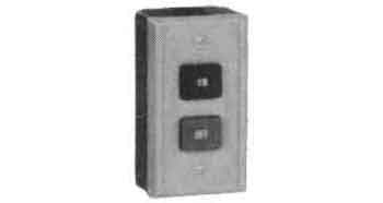 SWITCH PUSH BUTTON 3-POLE, 220V 30A WEATHER-PROOF
