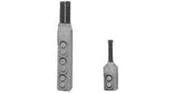 SWITCH PUSH BUTTON FOR HOIST, INDIRECT CONTROL 2-BUTTONS