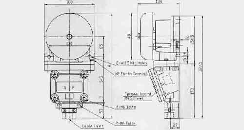 ALARM BELL EXPLOSION-PROOF, BX-20C DC24V 8VA 87DB