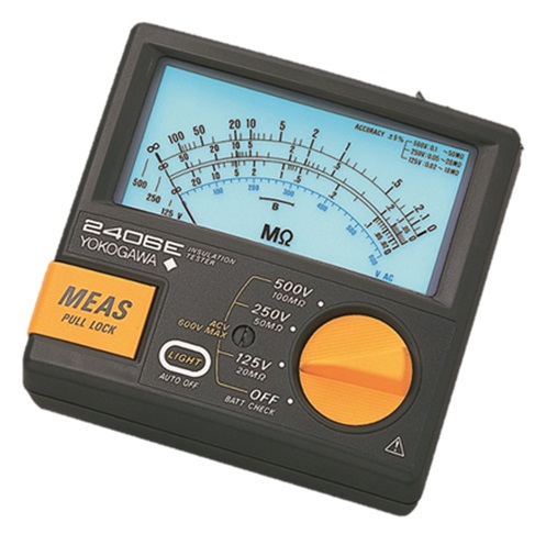 INSULATION TESTER 0-1000V, 500V/100MOHM