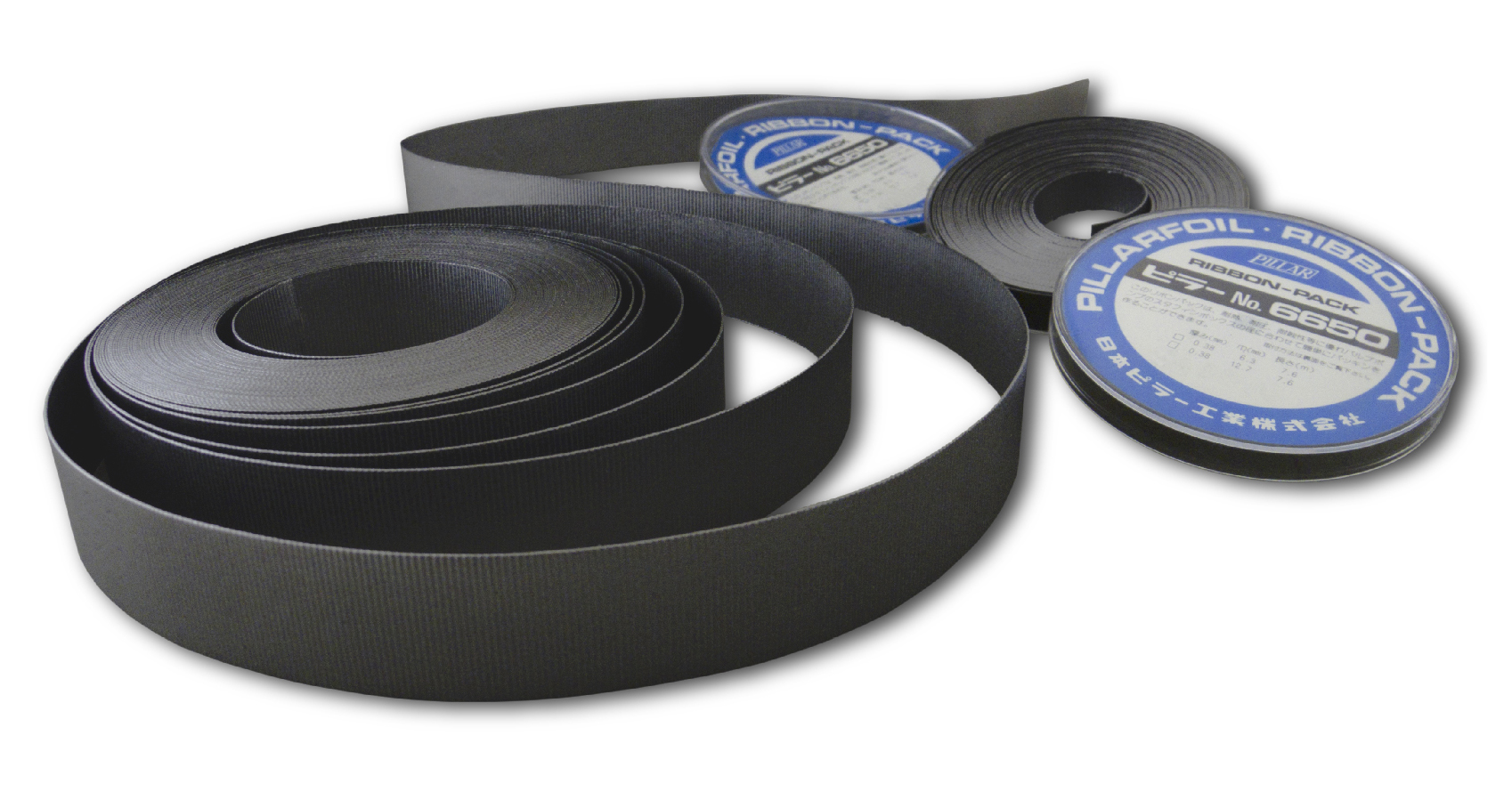 PACKING RIBBON ALL GRAPHITE, NO.6650 0.38X12.7MMX7.6MTR