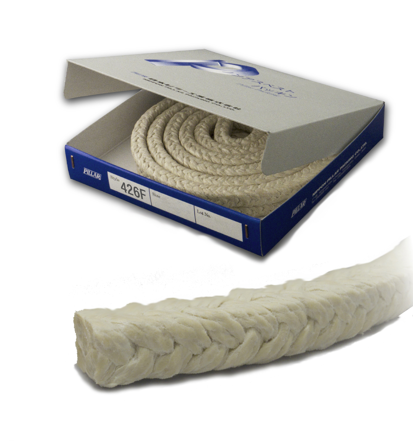 PACKING PTFE RAMIE, PILLAR NO.426F 6.5MMX20MTR