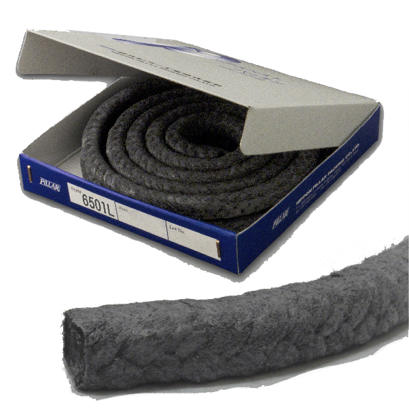 PACKING UNIVERSAL CARBONIZED, FIBER PILLAR NO.6501L 3MMX3MTR