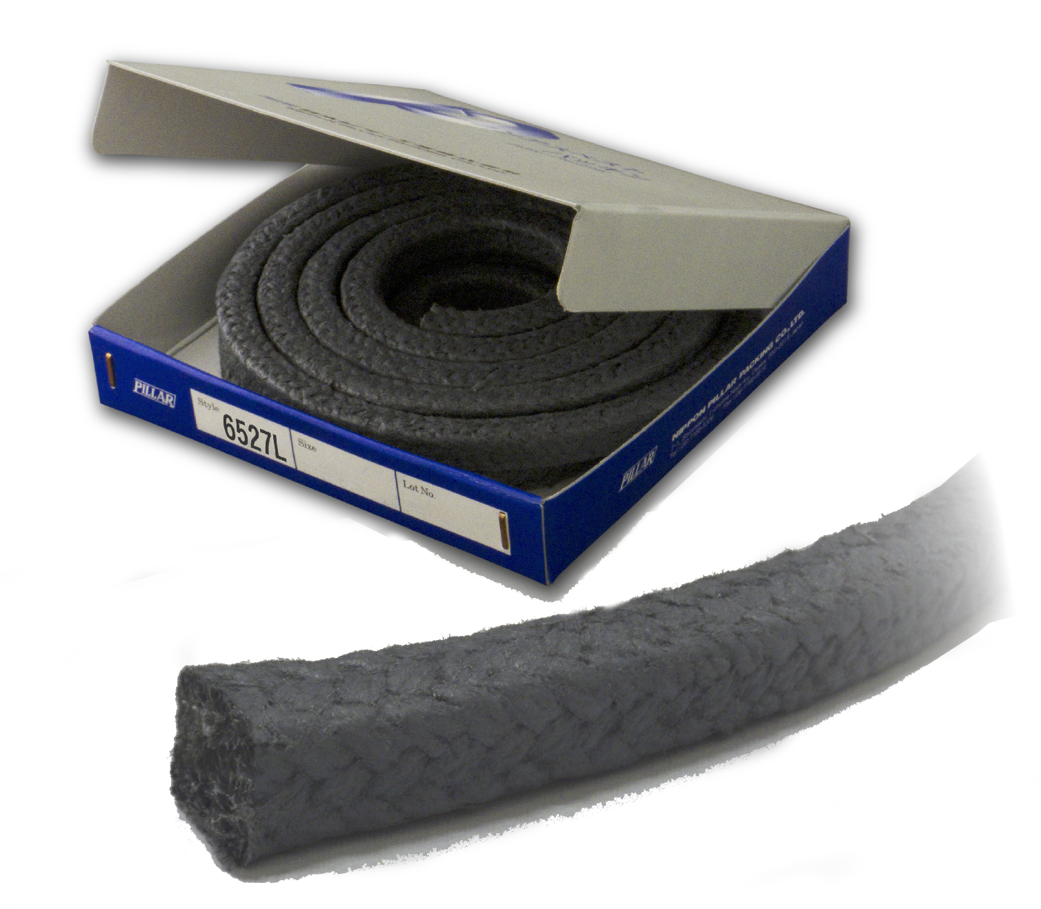 PACKING CARBON FIBER PILLAR, NO.6527L 8MMX3MTR