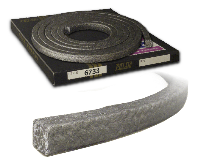 PACKING NON ASBESTOS FOR PUMP, PILLAR NO.6733 12.5MMX3MTR