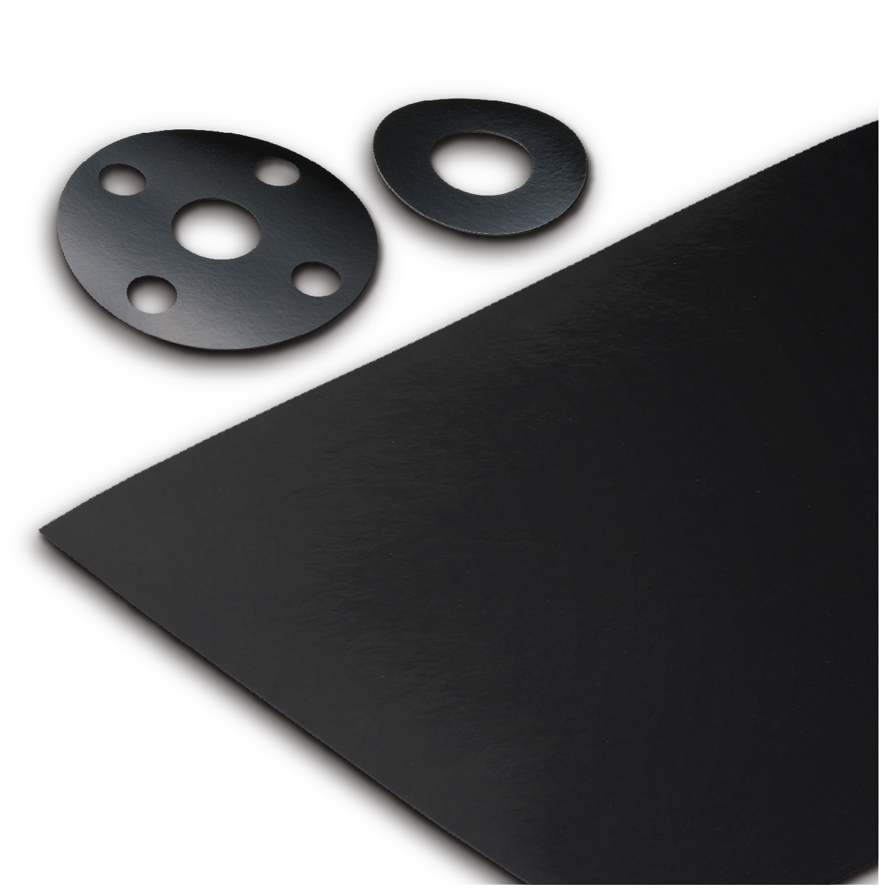 RUBBER SHEET HYBRID ARAMID, FIBER 5003-NBR 6.0X1270X1270MM
