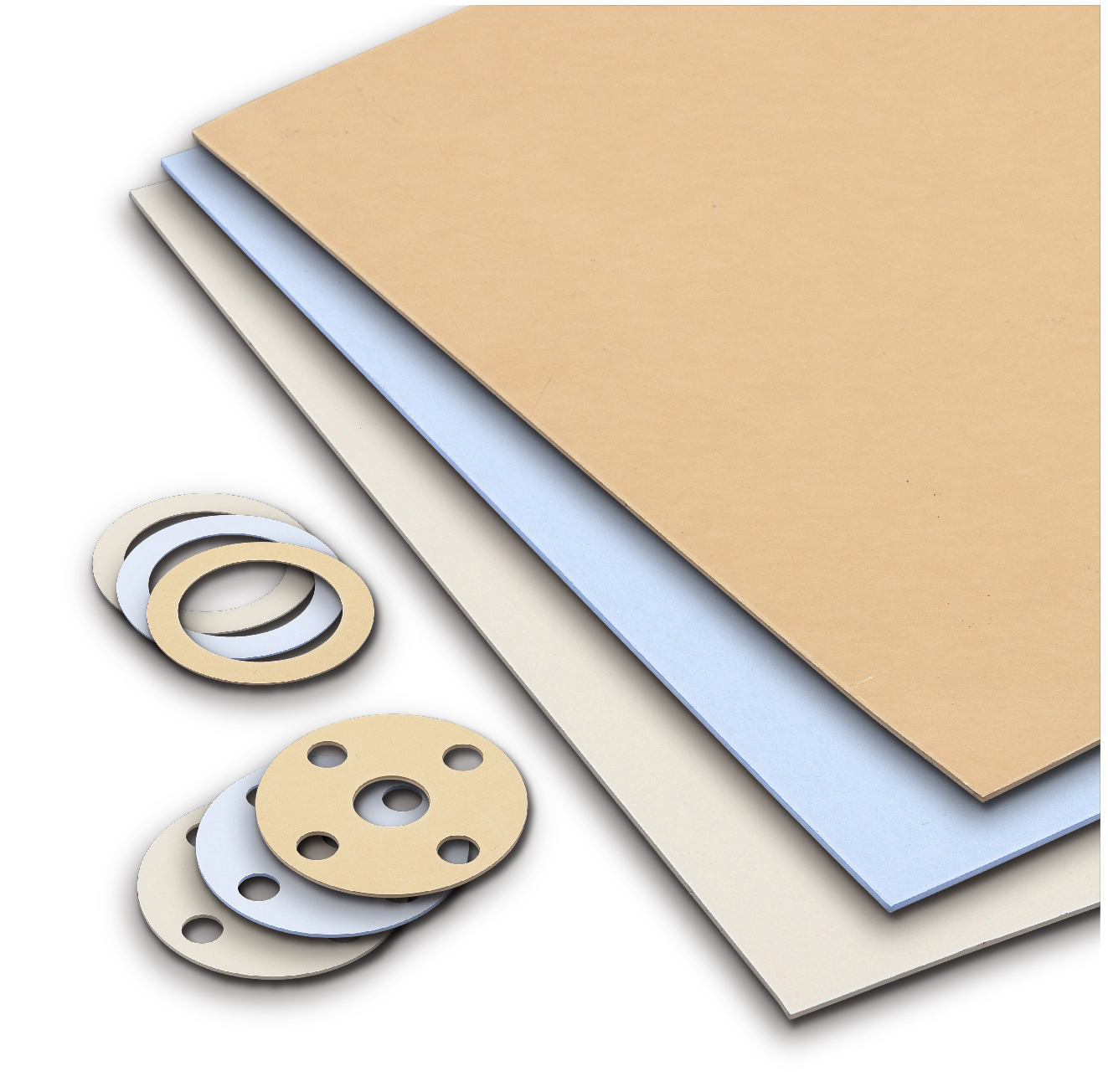 GASKET SHEET PTFE LOW CREEP, PILLAR NO.4002 1.5X1500X1500MM