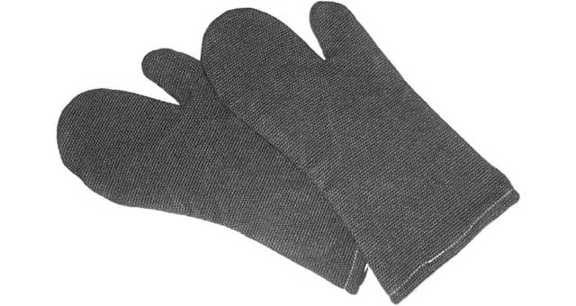 GLOVES CARBON CLOTH, TWO DIVIDED