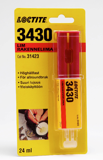 ADHESIVE EPOXY GENERAL PURPOSE, LOCTITE HYSOL 3430 24ML