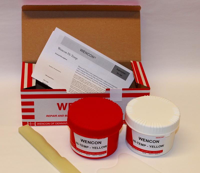 WENCON HI-TEMP COATING GREEN, #1060 0.5KG