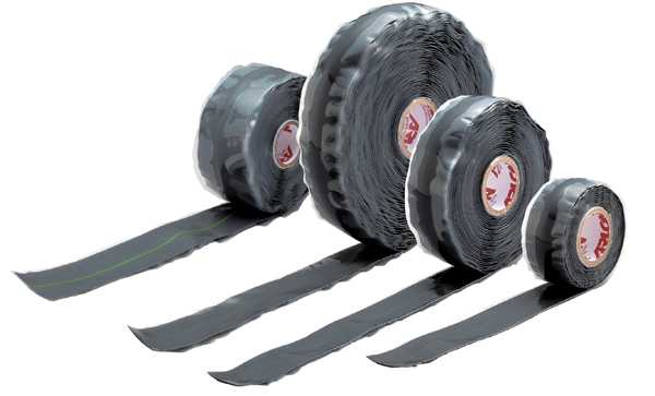 TAPE RAPID REPAIR SELF FUSING, HEAT RESISTANCE 25MMX11MTR