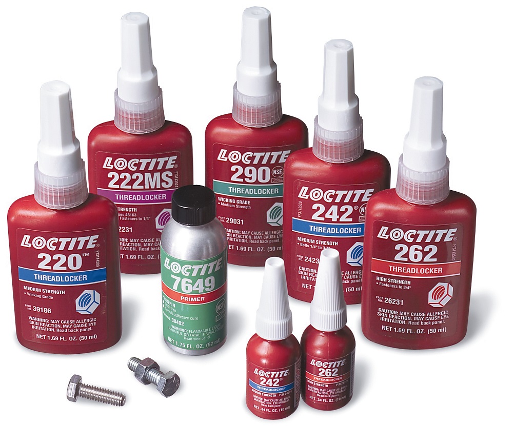 GLUE THREADLOCKER LOCTITE 222, LOW STRENGTH 50ML