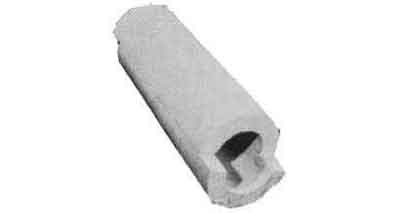 PIPE COVER HEAT INSULATING 50A, CALCIUM SILICATE 30(T)X610MM