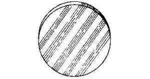 PORTHOLE GLASS FROST, 212MM DIAMX10MM THICK