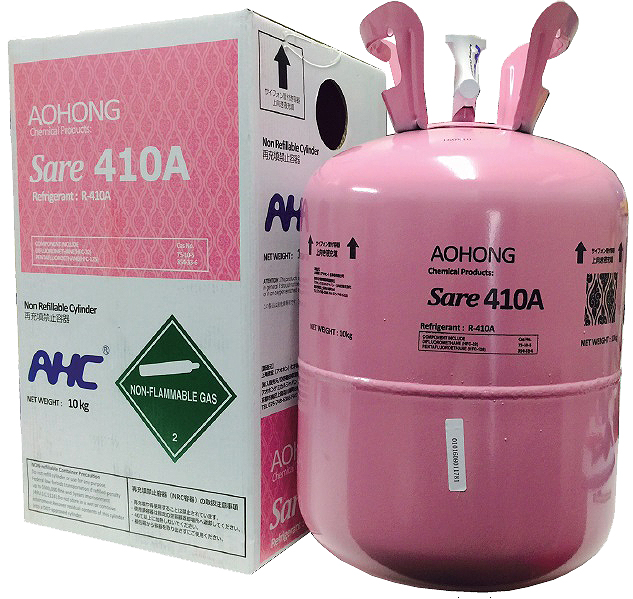 CYLINDER REFRIGERANT R-410A, NON-REFILLABLE CAPACITY 10KGS