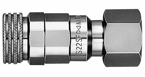 QUICK COUPLER SOCKET F/FUELGAS, FEMALE THREADEND M16X1.5 S33SF