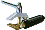 EARTH CLAMP SCREW ON TYPE, W/RUBBER 600AMP JAW WIDTH:42MM