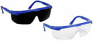 SPECTACLE SAFETY ANTI-SCRATCH, ANTI-FOG CLEAR