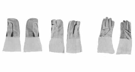 WELDER GLOVES THREE FINGERS