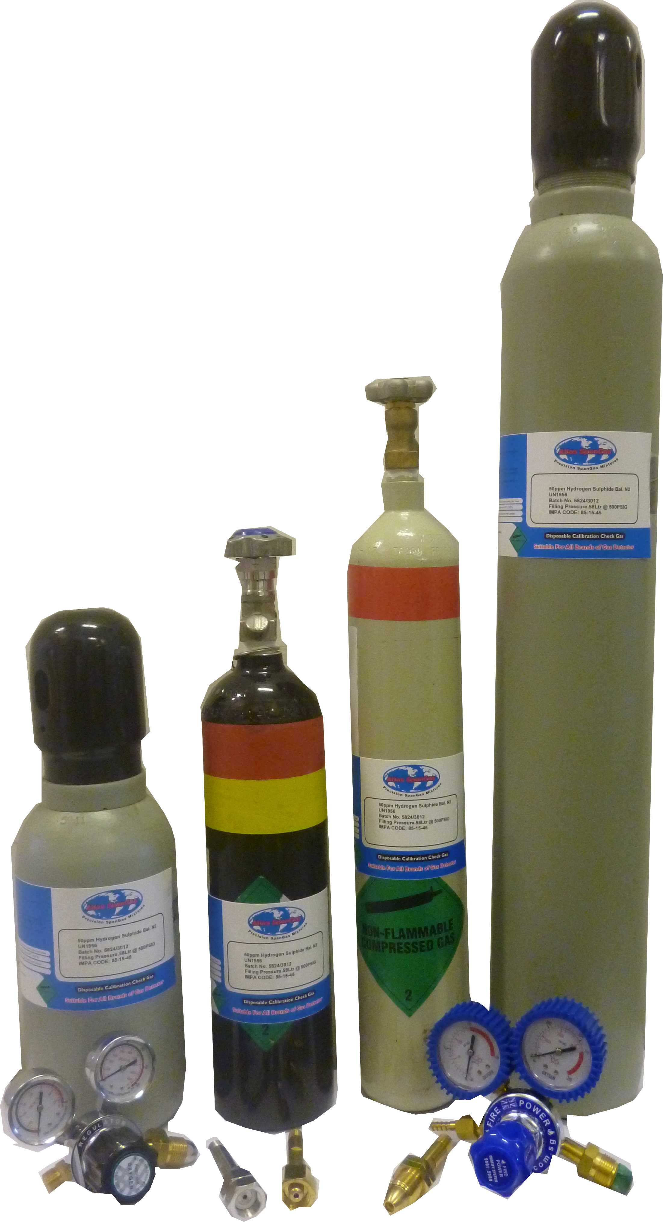 SPANGAS REFILLABLE PROPANE, 1.1%(50%LEL) BALANCE AIR 10L