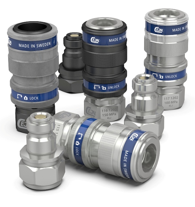 COUPLING HYDRAULIC 250MPA HIGH, PRESSURE G1/4 FEMALE W/VALVE