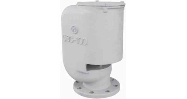 AIR VENT HEAD JIS 5KG FLANGED, #53C-100 100MM