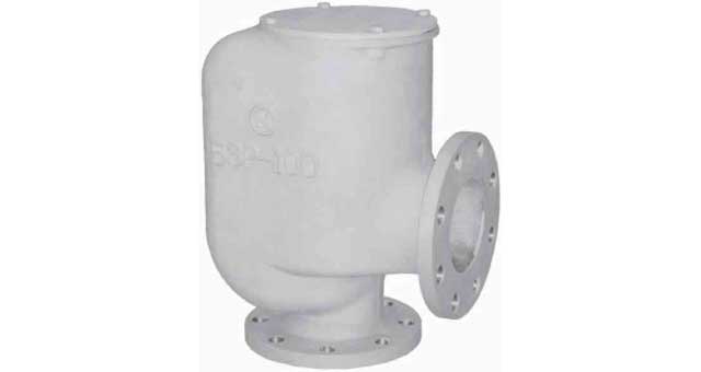 AIR VENT HEAD JIS 5KG FLANGED, WITH SCREEN #53PW-50 50MM