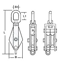 STAINLESS EYE BLOCK