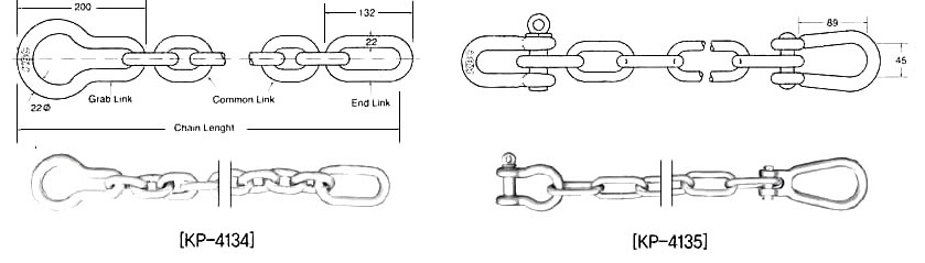 DECK LASHING CHAIN