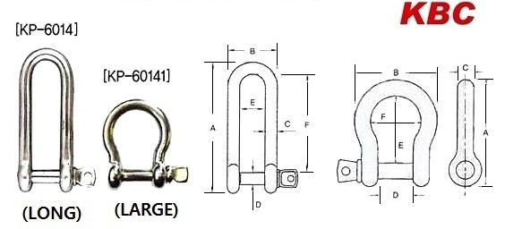 STAINLESS SC SHACKLE