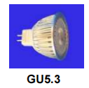 LED lamps with reflector, warm white MRI6
